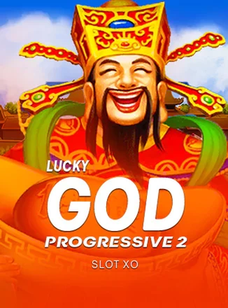 ภาพหน้าปกเกมสล็อต Lucky God Progressive 2 เทพเจ้าแห่งความโชคดี Joker