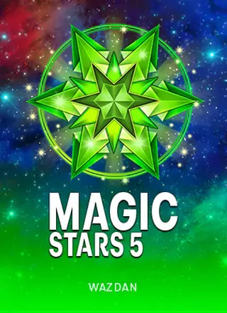 ภาพหน้าปกเกมสล็อต Magic Stars 5 ธีมดวงดาวเวทมนตร์ Wazdan