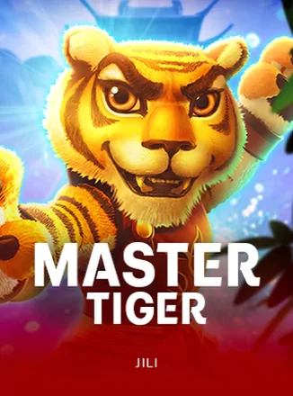 ภาพหน้าปกเกมสล็อต Master Tiger จากค่าย JILI ลายเสือมงคล