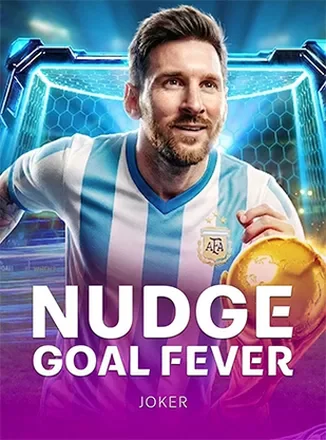 ภาพหน้าปกเกมสล็อต Nudge Goal Fever ธีมฟุตบอลสุดมันส์ Joker