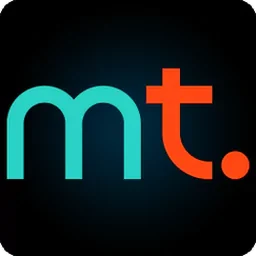 ภาพโลโก้ค่ายผู้ให้บริการเกมรหัส MTV บนพื้นหลังเรียบ